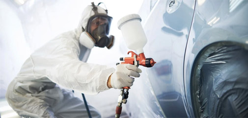 Tratamiento de aire para pintura de automotor