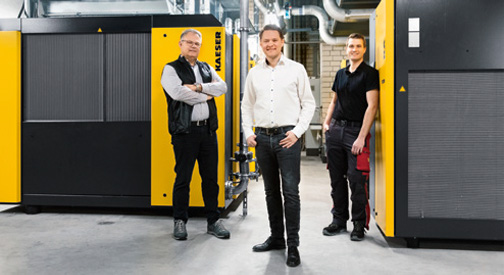 Florian Müller-Stauch, Dirk Brinkmann y Yannic Ostermann de Müller + Müller