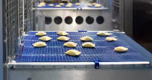 Maultaschen producidos en la planta de BÜRGER